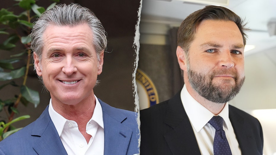 Newsom Throws Down Gauntlet, Challenges VP JD Vance to Debate Over Law Enforcement Claims