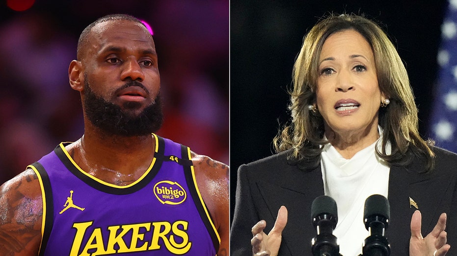 Kamala Harris Cuts $50,000 Check to LeBron James' Company for Campaign Event Production