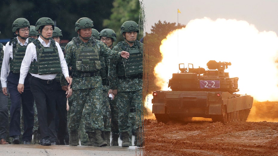 Taiwan Flexes U.S.-Made Tanks in Live-Fire Drills as China Looms