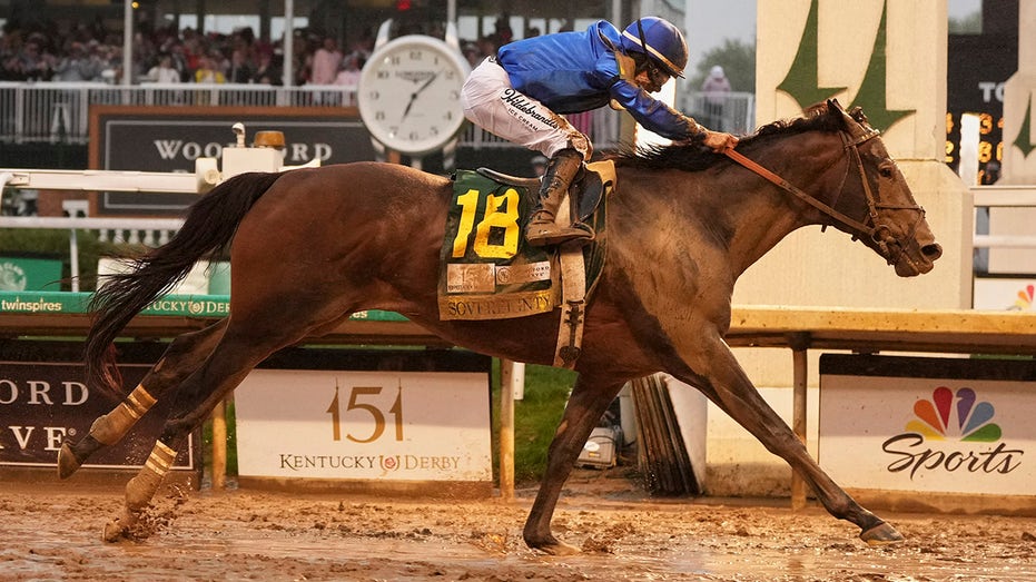 Sovereignty Skips Preakness After Derby Triumph, Targets Belmont Stakes
