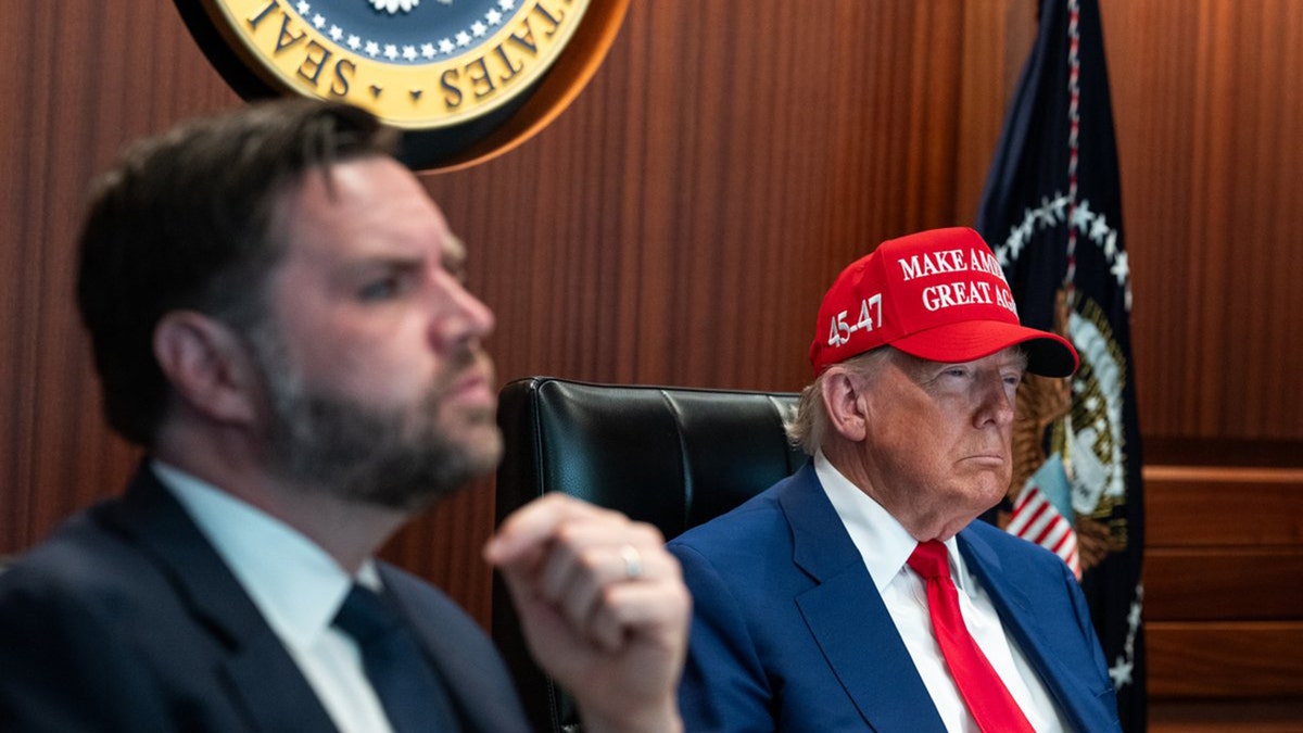 Inside the Situation Room: Trump Faces Iran Strikes in Tense Photos