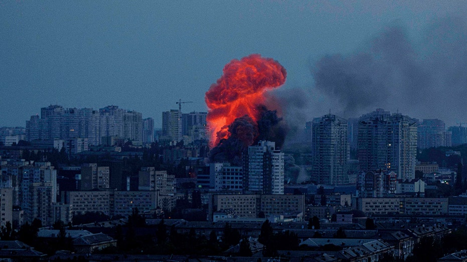 Russia’s Massive Drone Barrage Hits Ukraine as Prisoner Swap Talks Persist