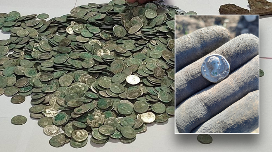 Romanian Man Unearths 2,000-Year-Old Roman Coin Hoard on Nature Walk