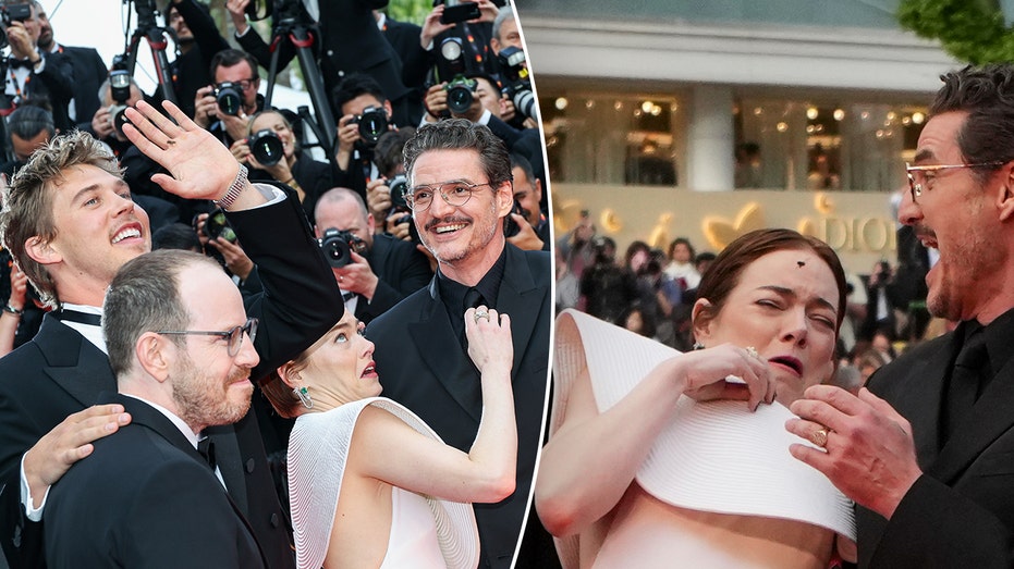 Emma Stone Bee Attack at Cannes: Butler and Pascal Save the Day