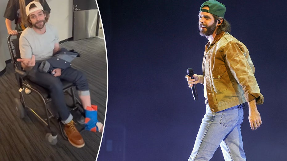 Thomas Rhett Takes a Tumble: Country Star Leaves Nashville Show in Wheelchair After On-Stage Fall