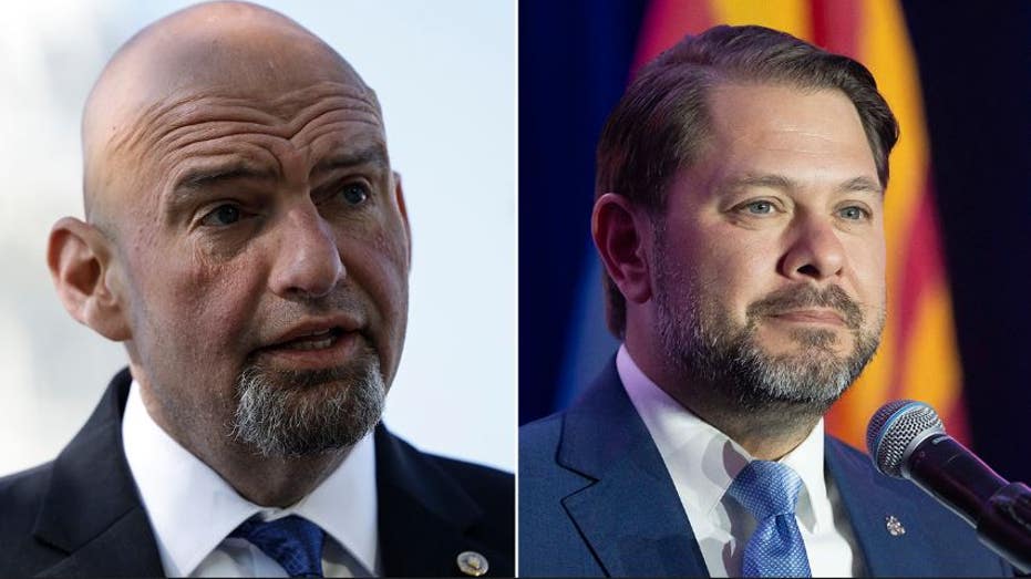 Fetterman Faces Democratic Fire but Gains GOP Support, Gallego Defends