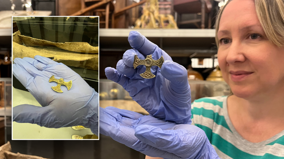 1,200-Year-Old Christian Cross Unearthed in Leeds Field by Metal Detectorist