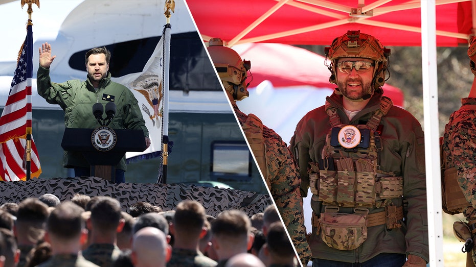 Vance Fires Guns and Declares ‘No More Quotas’ in the Military During Marines Visit