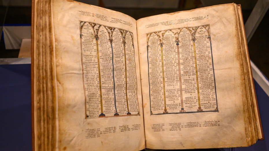 Rare 14th-Century Shem Tov Bible Shines in Israel After Epic Global Journey