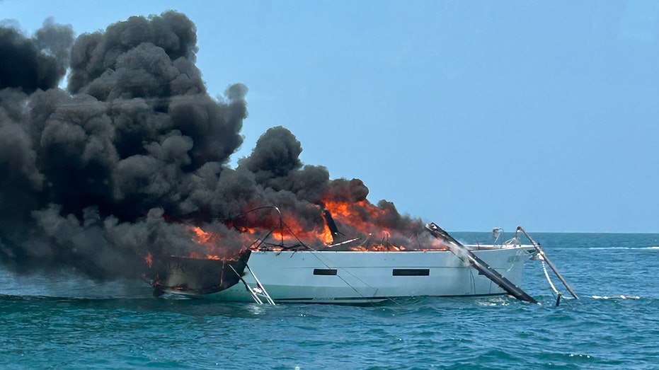 Blaze at Sea: Sailboat Fire Off Cape Canaveral, Passengers Rescued Unharmed