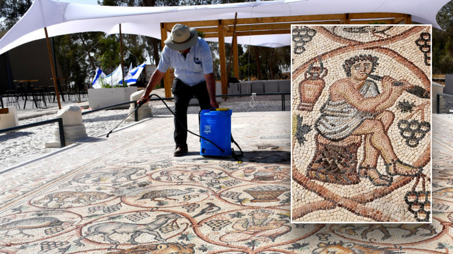 Stunning 1,600-Year-Old Byzantine Mosaic Unveiled in Israel’s Negev Desert