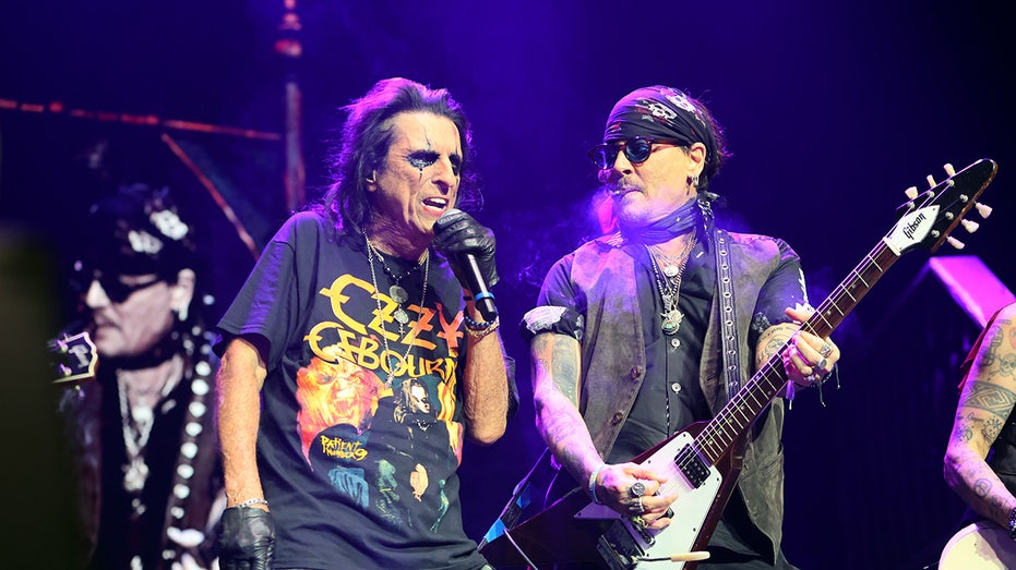 Johnny Depp Rocks London with Alice Cooper in Emotional Ozzy Osbourne Tribute