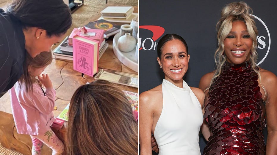 Meghan Markle and Serena Williams Celebrate New Show with a Candy Land Twist