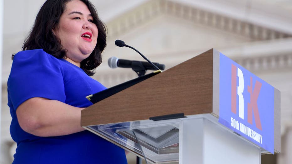 Anti-Trump Activist Declares Herself 'Undocumented, Unafraid, Queer' at Rally