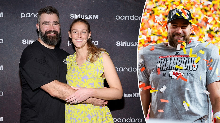 Jason and Kylie Kelce Introduce Travis to Niece in Heartwarming Moment