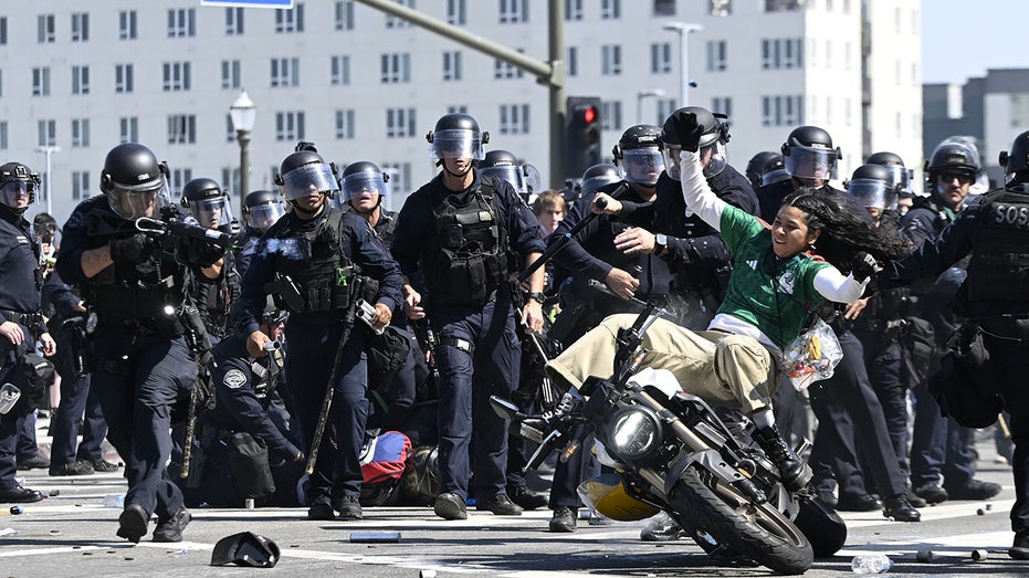 Los Angeles Riots Showcase NFL-Caliber Tackles Amid Chaos and Senator Drama