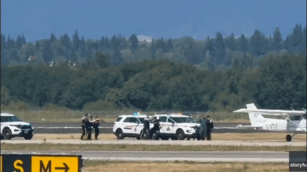 Stolen Plane with Ideological Motive Disrupts Vancouver International Airport Operations