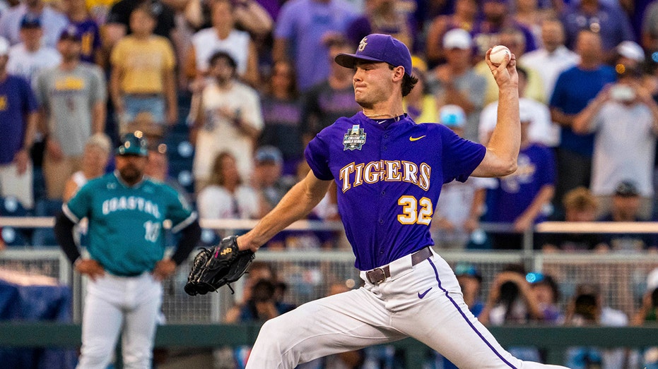 LSU Star Kade Anderson Shines in College World Series, Targets MLB Draft Top Pick
