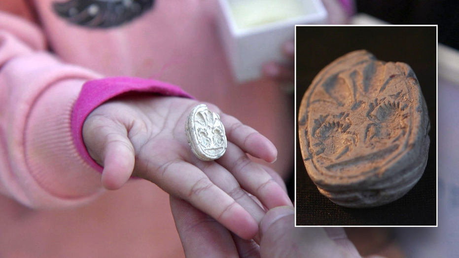 Little Girl's Sharp Eye Unearths a 3,800-Year-Old Biblical Amulet