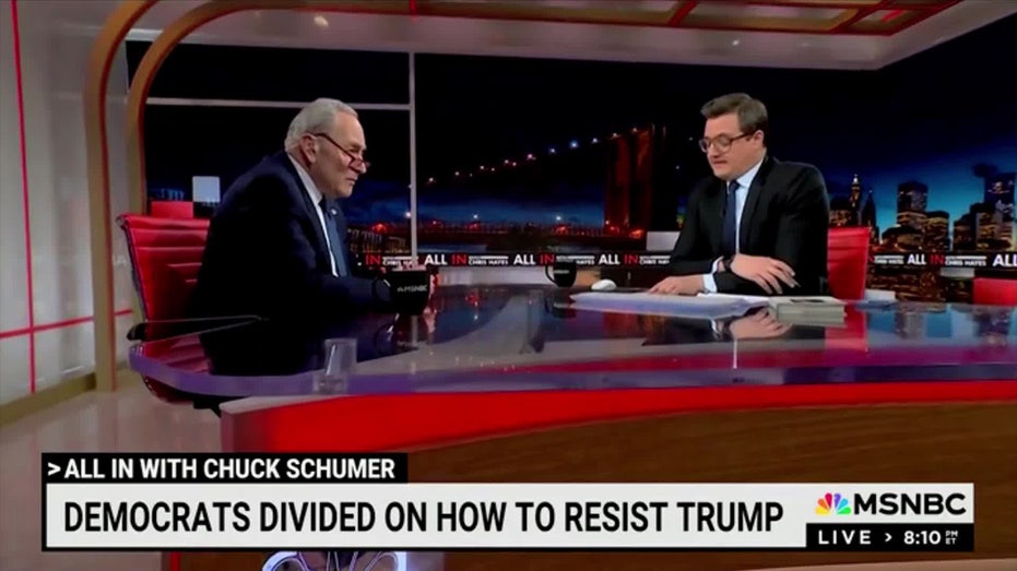 MSNBC Host Grills Chuck Schumer as Spending Bill Pushback Mounts