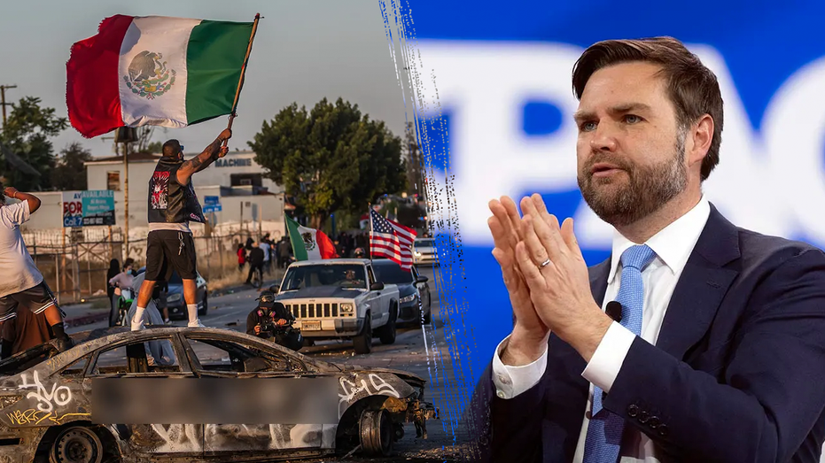 JD Vance Heads to LA Amid Anti-ICE Riots, Backs Trump’s National Guard Move
