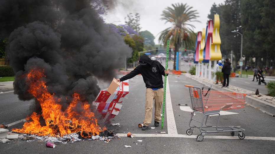 LA Riots Chaos: Media Spins Violence as 'Mostly Peaceful' Amid Looting and Arson