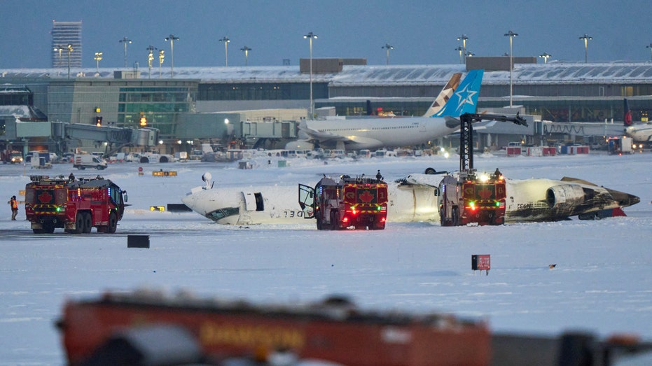 Toronto Plane Crash Survivors Seen Taking Luggage Amid Emergency Exit; Experts React