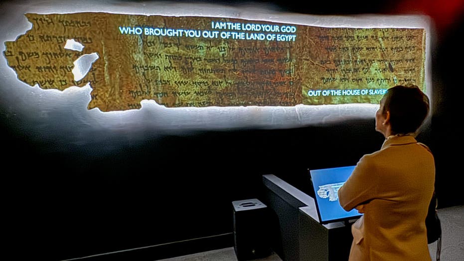 Ancient Ten Commandments Fragment of 2,000-Year-Old Manuscript to Go on Display at Reagan Library