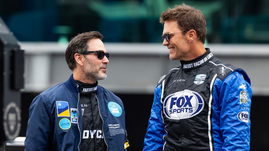 Tom Brady’s Wild Indy 500 Lap with Jimmie Johnson Steals Show Before Rainy Race