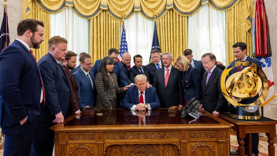 Faith Leaders Pray Around Trump in Oval Office: 'Incredible Day' Unfolds