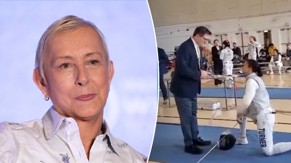 Tennis Legend Martina Navratilova 'Fuming' After Female Fencer Penalized for Refusing to Compete Against Trans Athlete