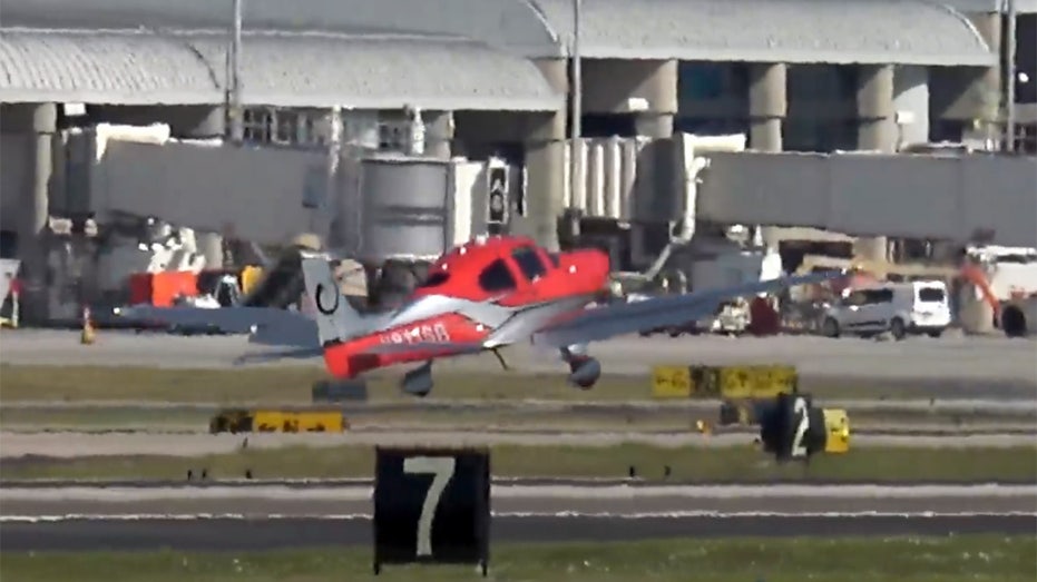 Plane Bounces on Tampa Airport Runway Before Nailing Second Landing
