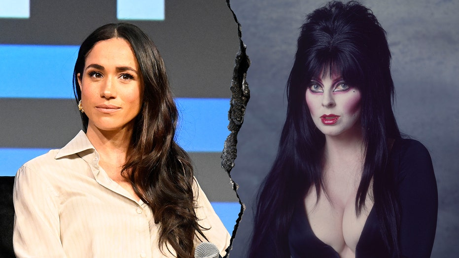 Elvira Teases Meghan Markle Over Pandemic Hair Dye Mishap Gone Gothic