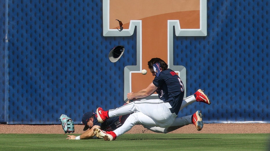 Ole Miss Outfielders’ Scary Collision Sparks Chaos, Homer in SEC Tournament