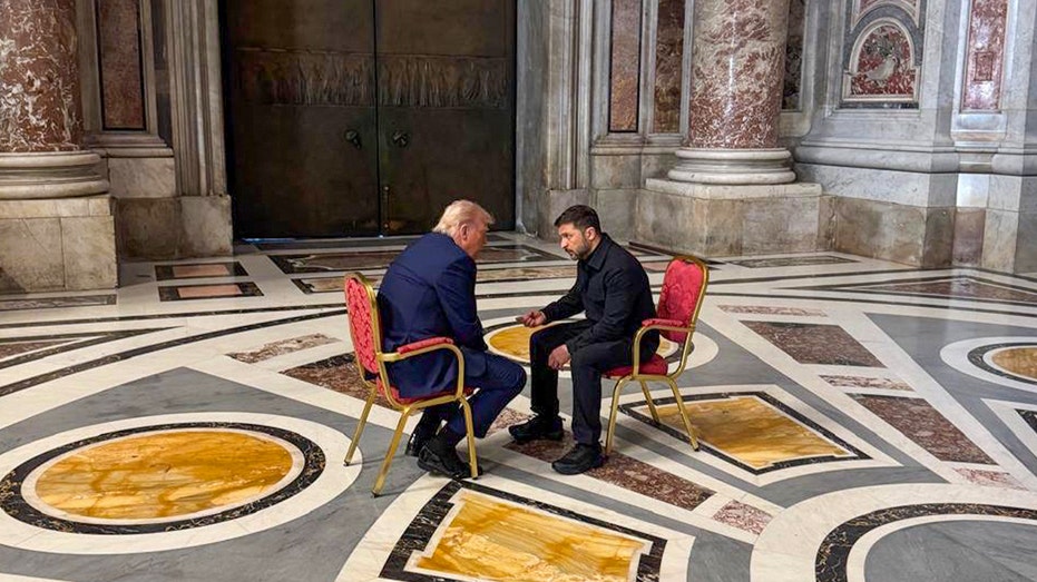 Trump and Zelenskyy Patch Things Up at Pope Francis’ Funeral Amid Ukraine Crisis