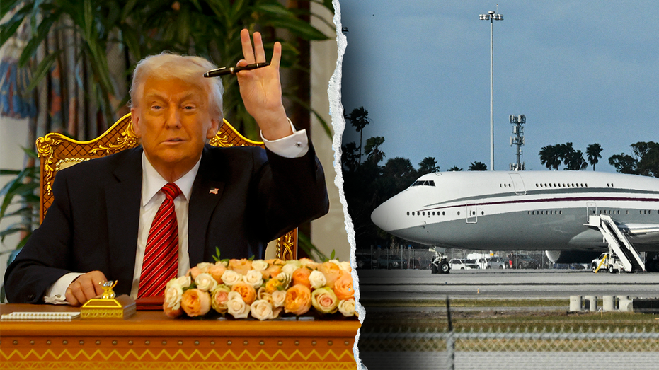 Trump’s $400M Qatari Jet Gift Sparks Constitutional Clash with Democrats