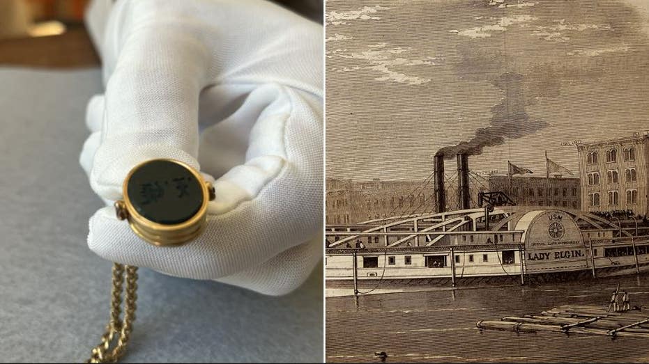 Gold Watch from 1860 Lady Elgin Shipwreck Returns to Herbert Ingram’s Hometown