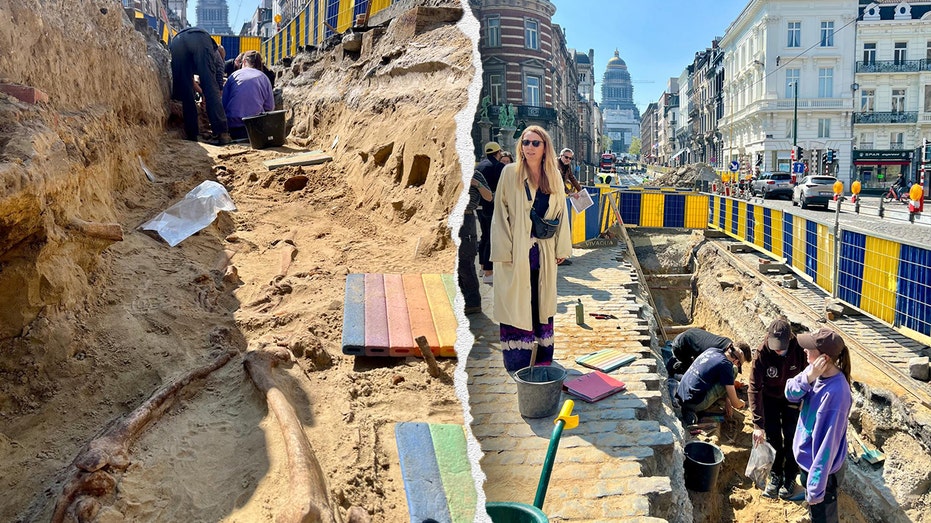 Brussels Commuters Walk Over History: 30 Ancient Skeletons Unearthed Beneath City Streets