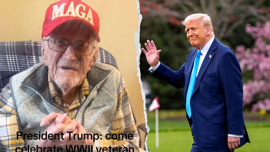 WWII Vet Turning 104 Invites 'Favorite President' Trump to Celebration, Shares Secret to Long Life