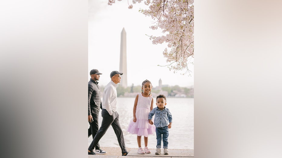 Obama's Cherry Blossom Photobomb: A Picture-Perfect Presidential Cameo