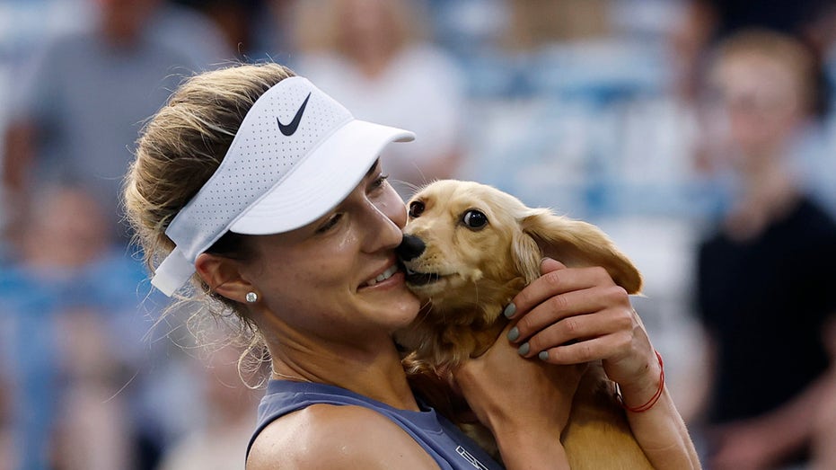 Anna Kalinskaya’s Dog Bella Steals Show at Citi D.C. Open Victory