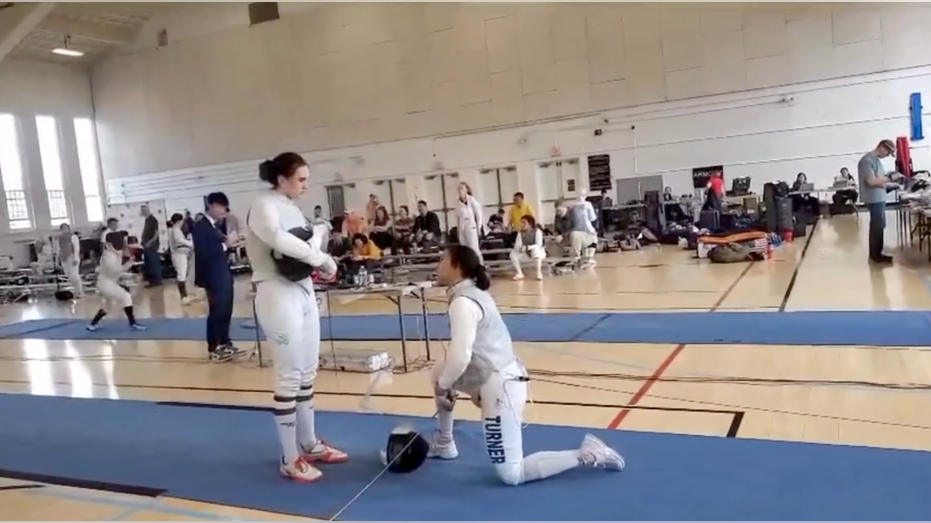 Riley Gaines Praises 'Heroine' Fencer Stephanie Turner for Refusing to Compete Against Trans Opponent