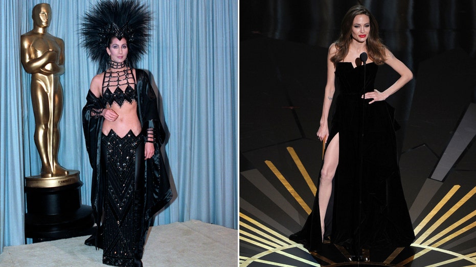 Cher's 'F You' Oscars Look & Angelina's Sky-High Slit: Iconic Academy Awards Dresses