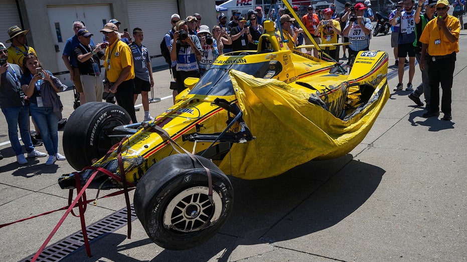 Scott McLaughlin’s Indy 500 Practice Crash: Car Flips Airborne, Driver Unhurt