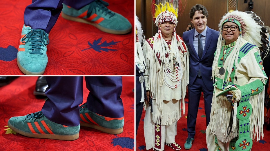 Trudeau’s Sneakers Steal Spotlight at King Charles’ Throne Speech in Canada