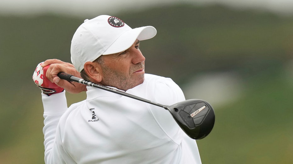 Sergio Garcia Snaps Driver in Frustration at Open Championship Final Round