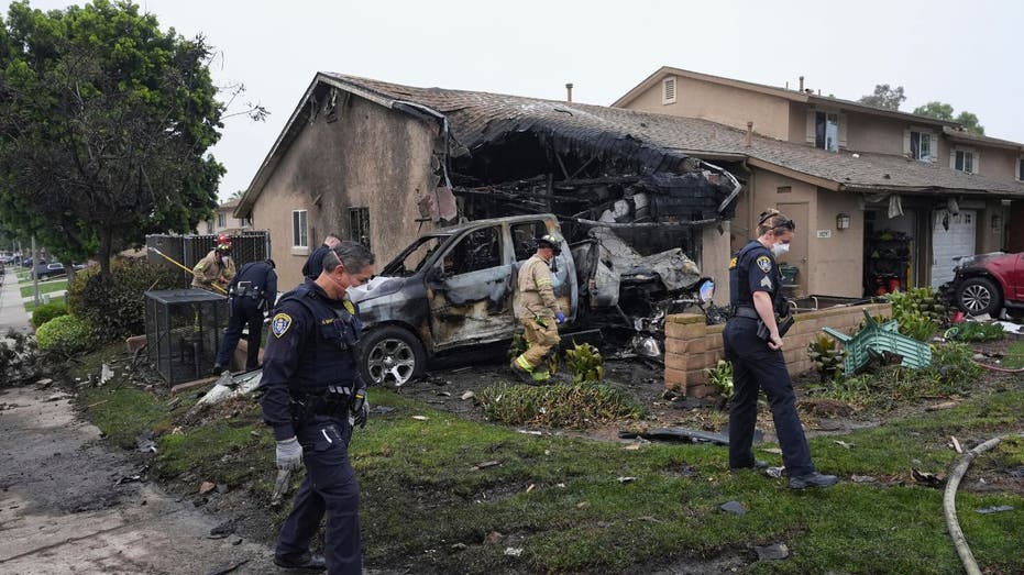 San Diego Plane Crash Ignites Homes, Displaces Residents in Military Neighborhood