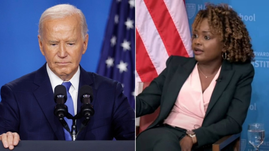 Karine Jean-Pierre's 'Firing Squad' Recap of Biden's Exit Sparks Controversy