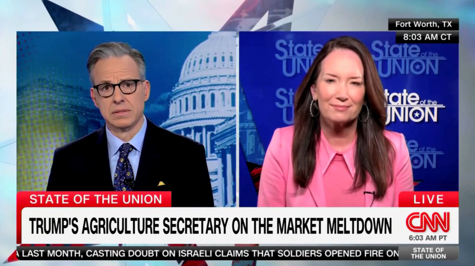 Jake Tapper Shuts Down 'On the Left' Label in Heated Exchange with Trump Agriculture Secretary