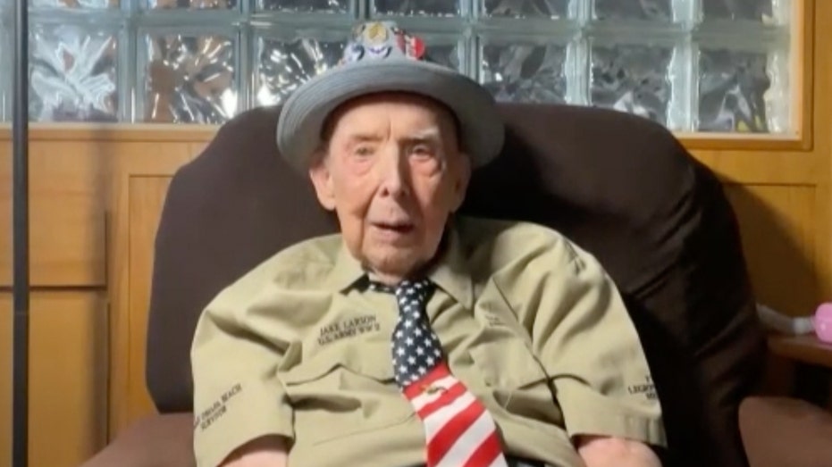 102-Year-Old WWII Veteran Papa Jake Goes Viral with D-Day Stories and Love for America